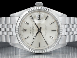 Rolex Datejust 36 Argento Jubilee Silver Lining Dial 1601 